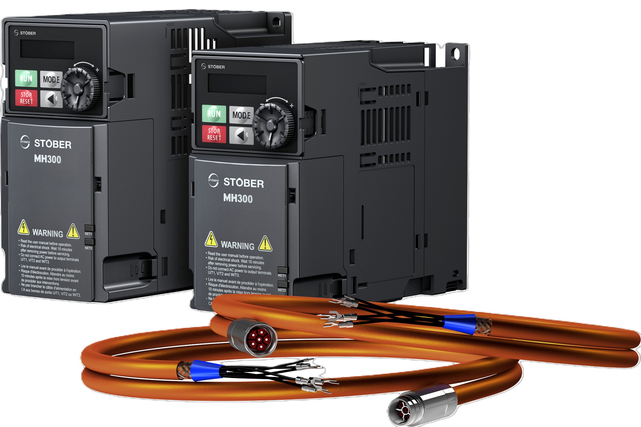 STOBER single cable motors that work with Hiperface DSL